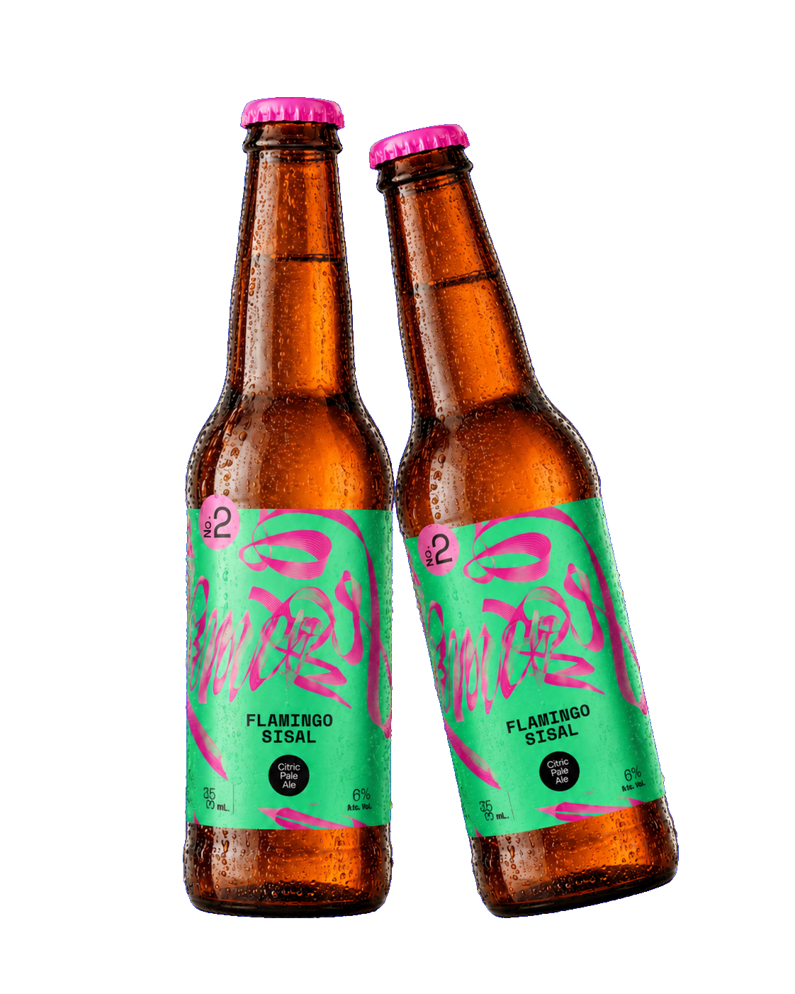 Botellas de la colección Cervezas Sisal